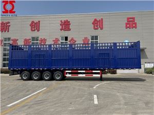 4nápravový Stake Semi Trailer