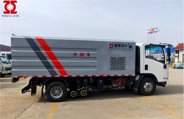 Vodní clean sweeper Truck