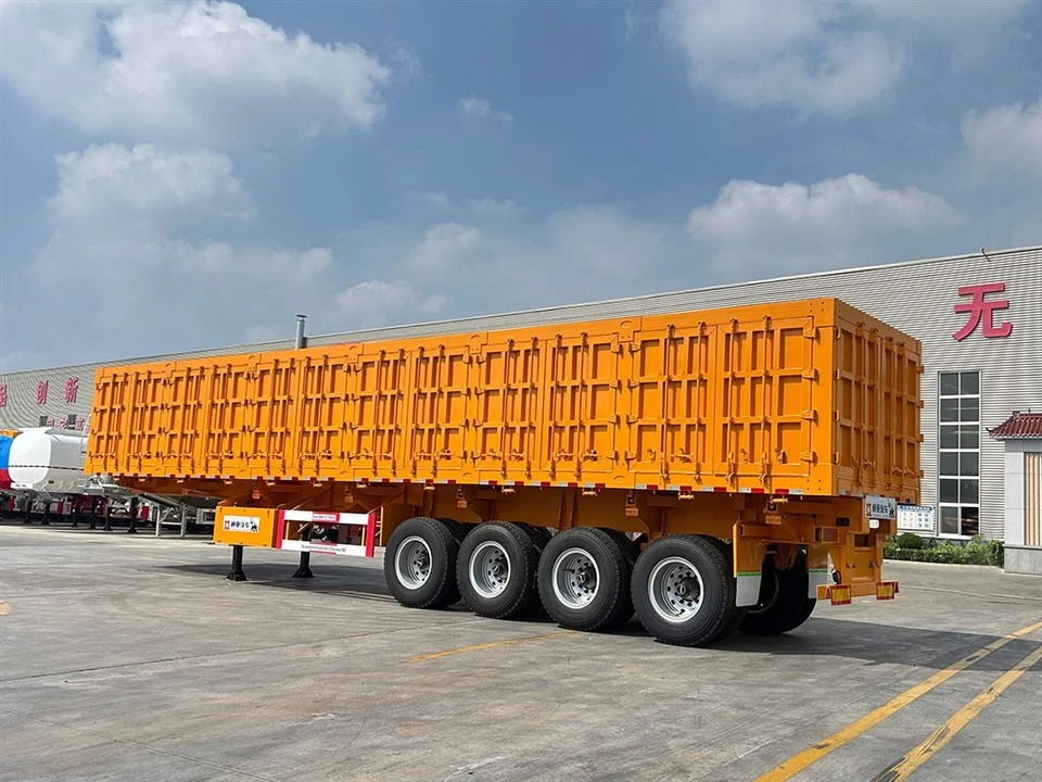 120T Side Dump Semi Trailer best