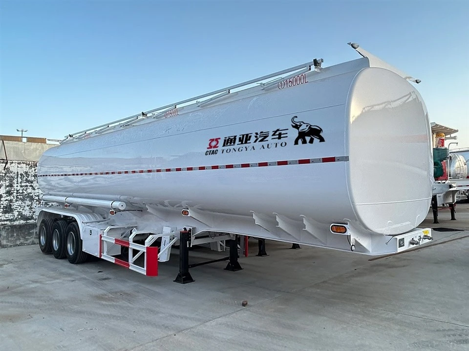3 Axle 36T Fuel Tanker Semi Trailer suppliers