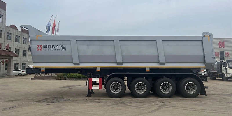 Rear Dump Semi Trailer 1